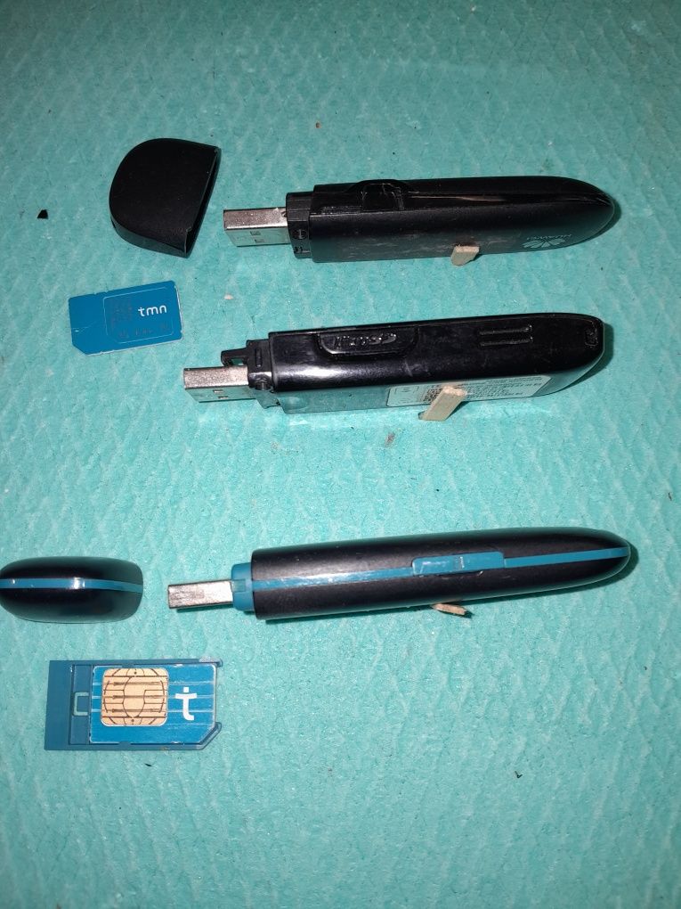 Lote de 3 pens banda larga tmn