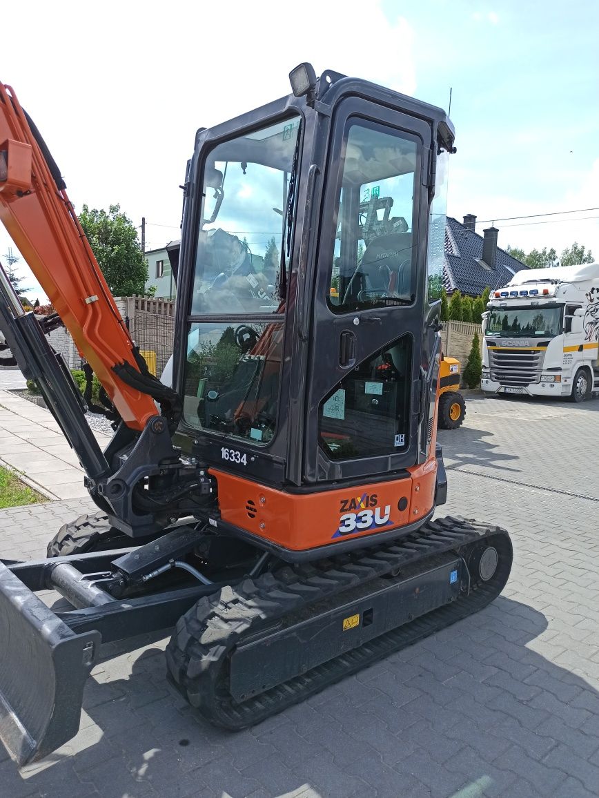 Mini koparka Hitachi Zaxis 33U Stan jak NOWA!!!