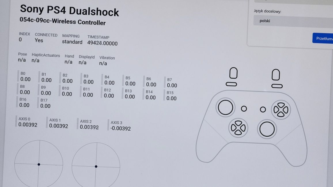 Pad PS4 oryginalny stan dobry+