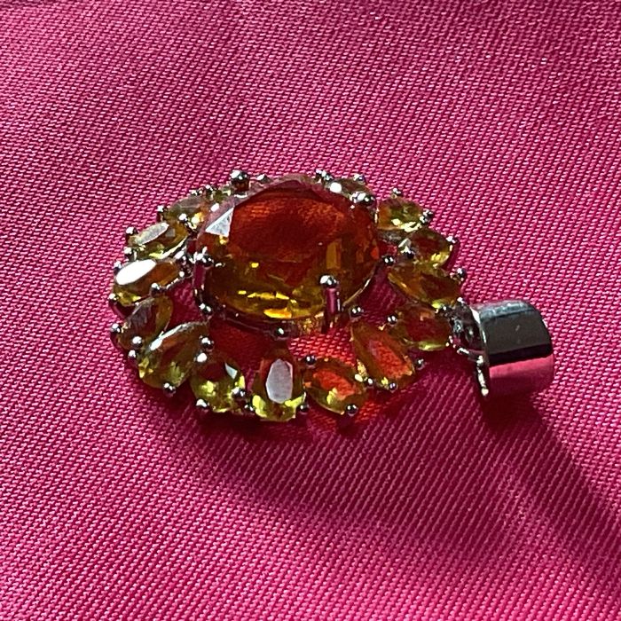 Pendente prata 925 medida 3 cm