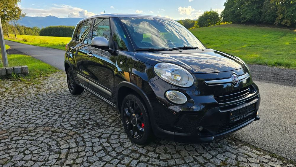 Fiat 500L Zadbany Fiat 500L, najbogatsza wersja wyposażenia,2015,panorama,
