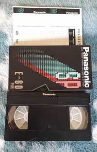 Kaseta Video VHS Panasonic E-60