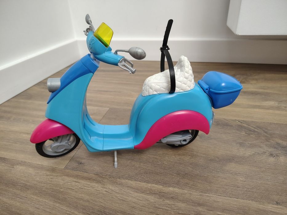 Barbie skuter dla lalek, niebieski