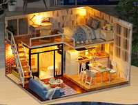 Румбокс сборный кукольный дом DIY roombox подарок ребенку