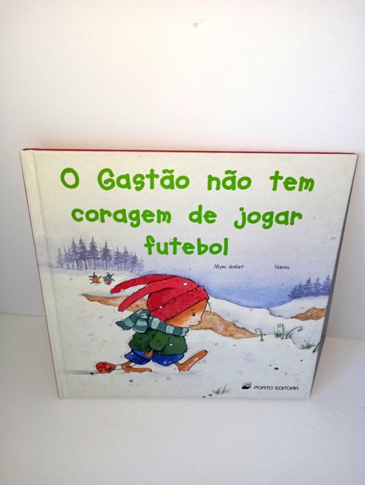 O Gastão não tem coragem de jogar futebol