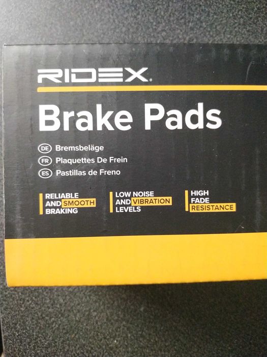 Jogo de pastilhas para travão de disco RIDEX