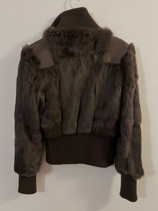 Ramoneska futerko naturalne /skóra XS