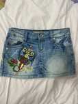 mini spodniczka w stylu ed hardy paris hilton y2k