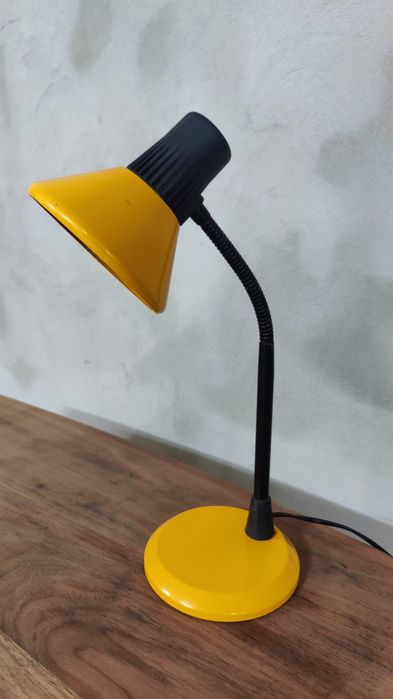 Candeeiro secretaria metal vintage retro