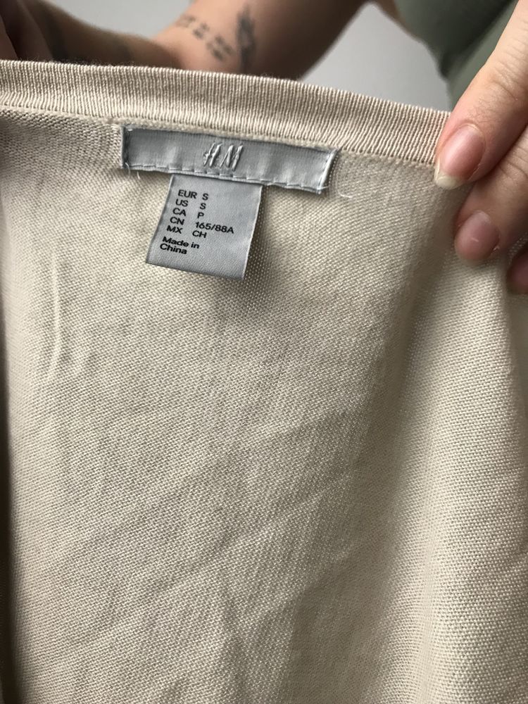 Klasyczny beżowy sweterek | H&M
