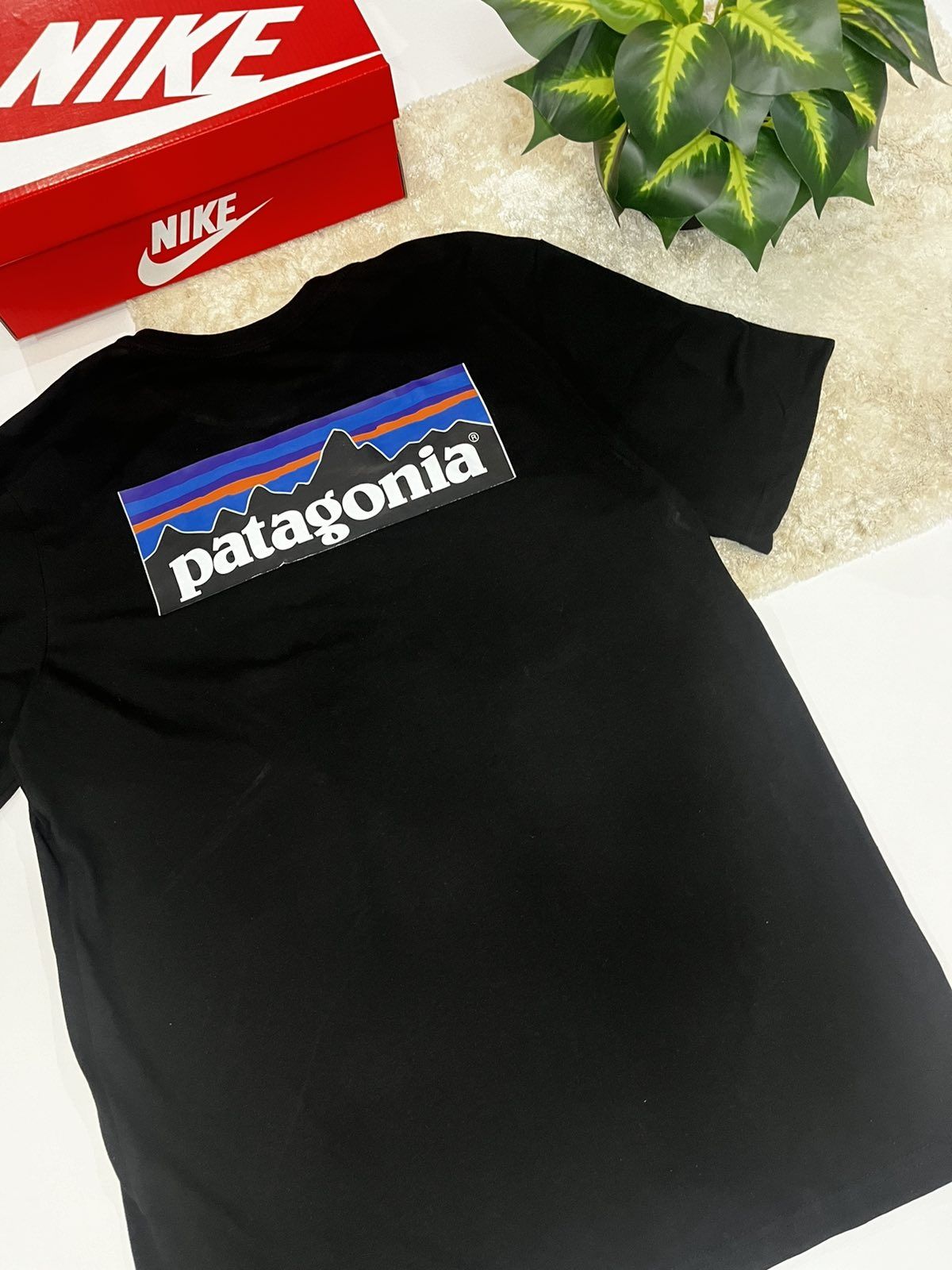 Футболка Patagonia/Чоловіча футболка Патагонія /Чорна футболка