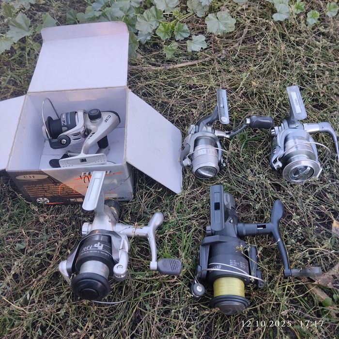 Рыболовные катушки, Кормушки для рыбалки, Блесна/Блёсны СССР,Силиконов