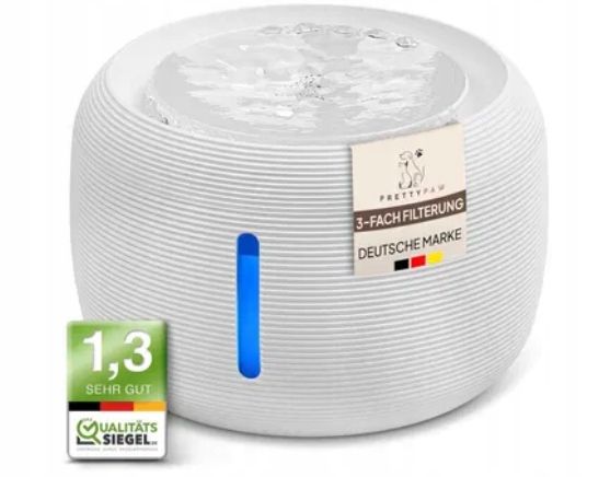 Fontanna Dla Kotów Pretty Paw ] Bardzo Cicha 2,5L Używana