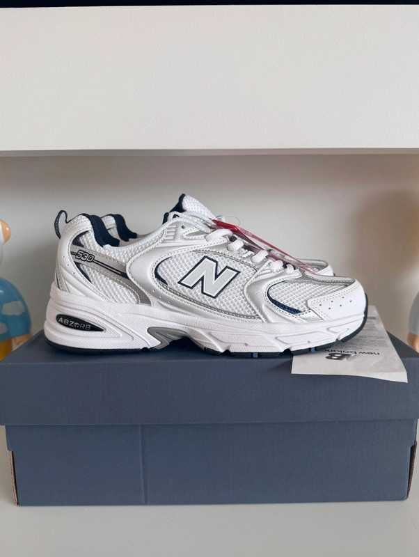 Srebrny*Upominek Damskie New Balance530 UnisexTrampki roz. 44