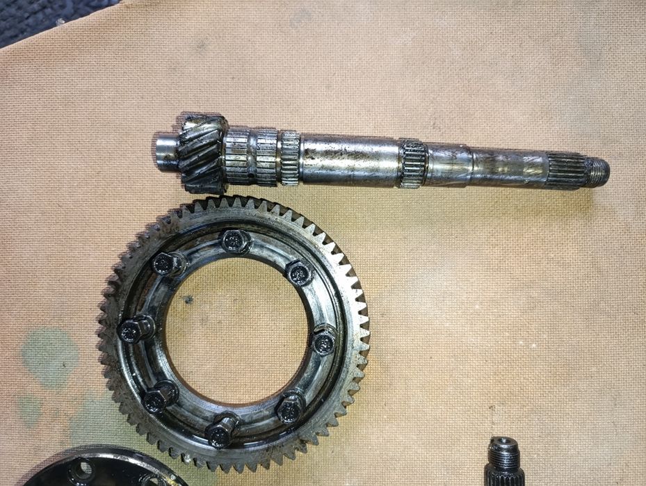 Главная пара КПП Таврия славута сенс. Запчасти для КПП сенс славута