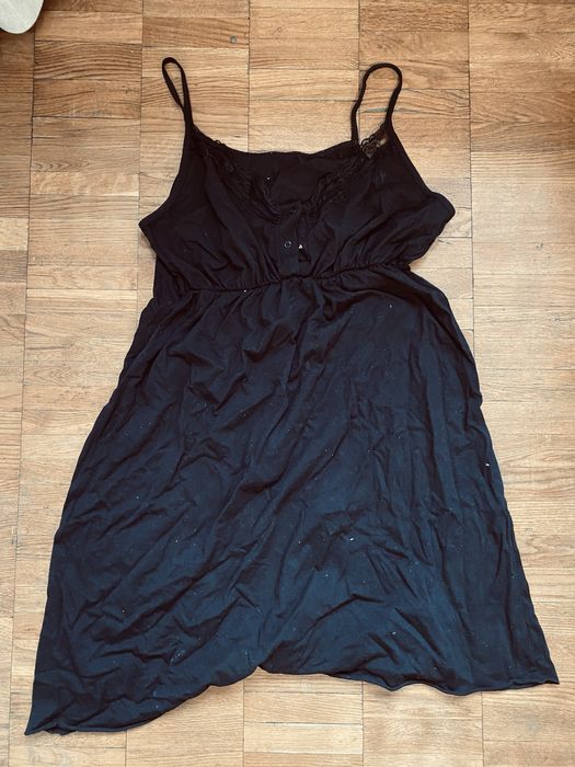 Повний комплект в пологовий 3 в 1. Халат, сорочка і платтячко-майка