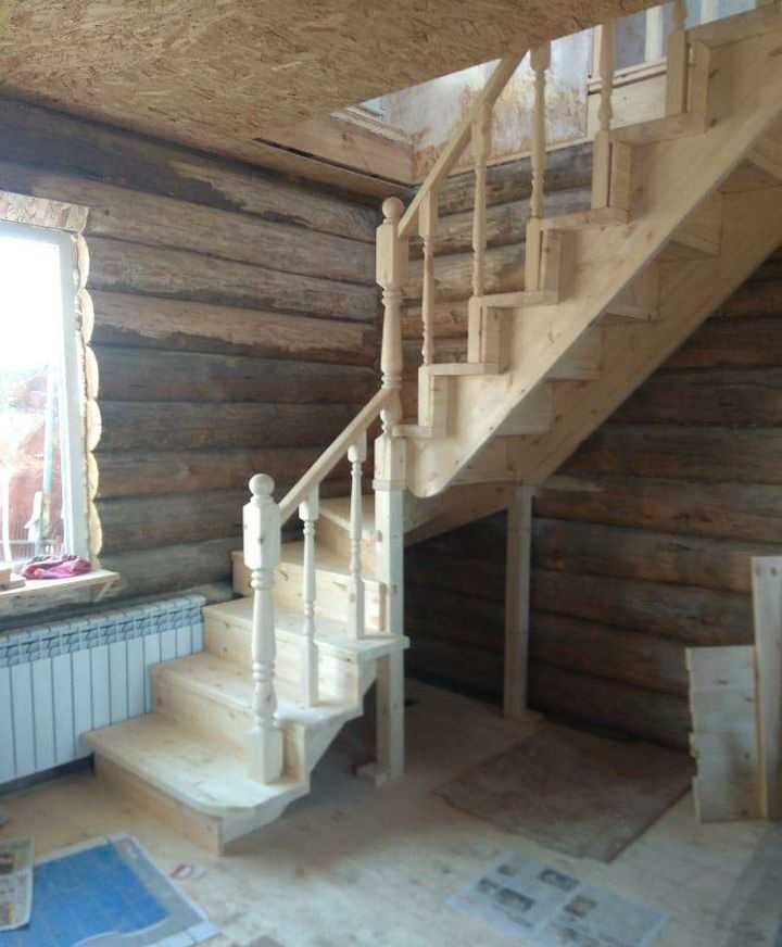 Лестницы Перила Из дерева Под ключ Изготовление и установка