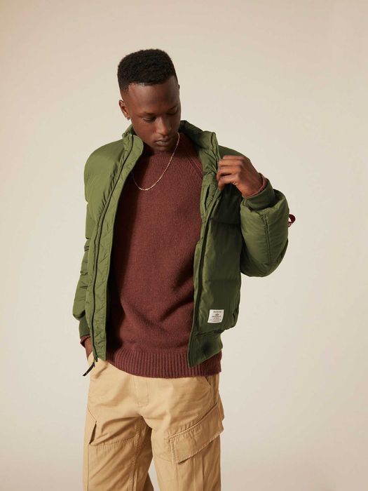 Зимова куртка   бомбер дутик Alpha Industries MA-1 Quilted