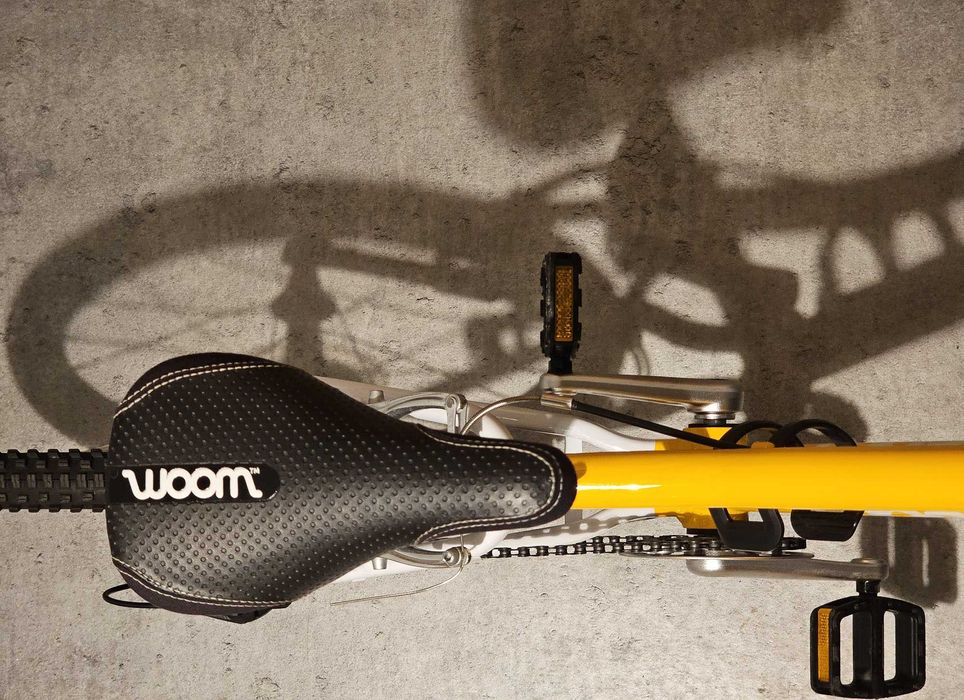 Rowerek dziecięcy Woom 4 - 20'' żółty, jak nowy, gwarancja