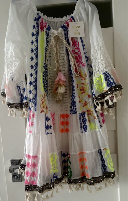 Letnia włoska sukienka