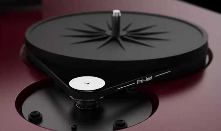Gramofon analogowy - Project Debut EVO 2 Czerwony satyna