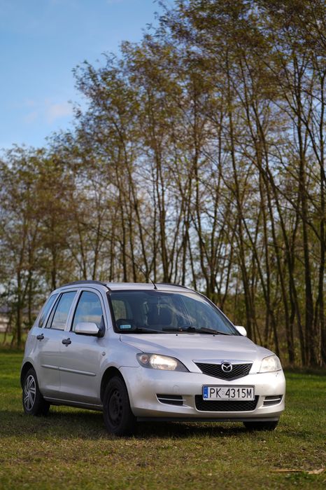 Mazda 2, 1.4 PB, 80KM, 2004 rok, prywatne, zamiana