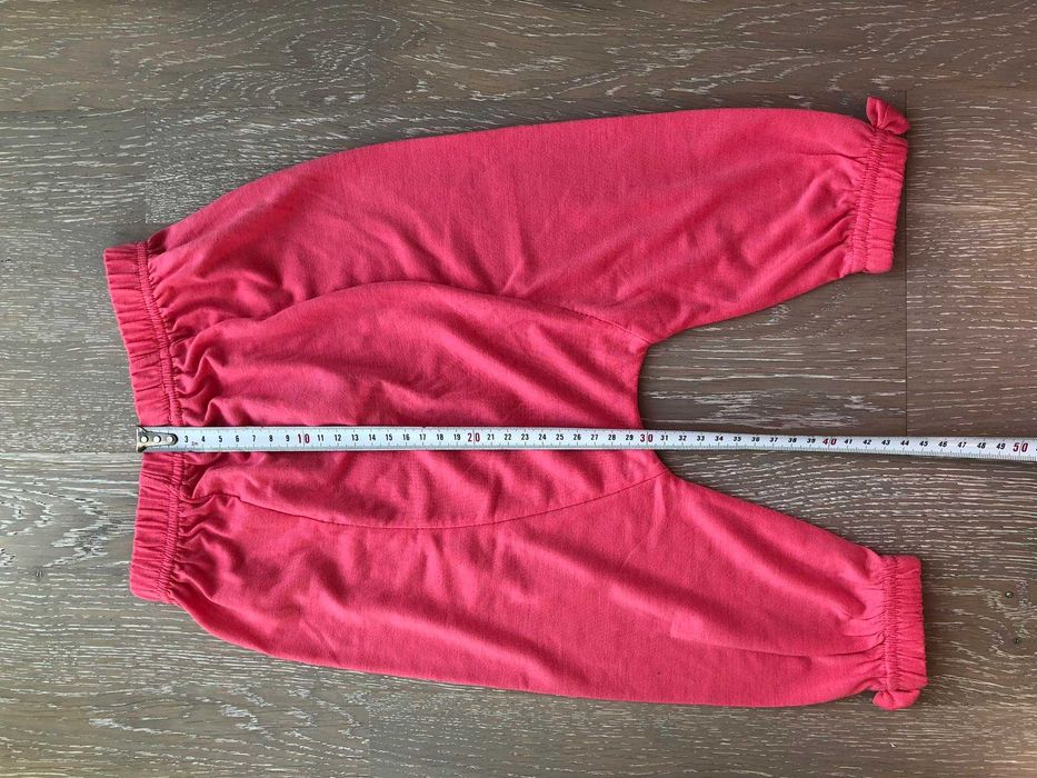 Ergee malinowe haremki niemowlęce dziecięce 86 nowe