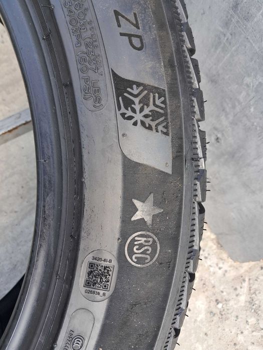 Резина зима 70% протектор Michelin 275/45 R20 Pilot Alpin 5 SUV * RFT