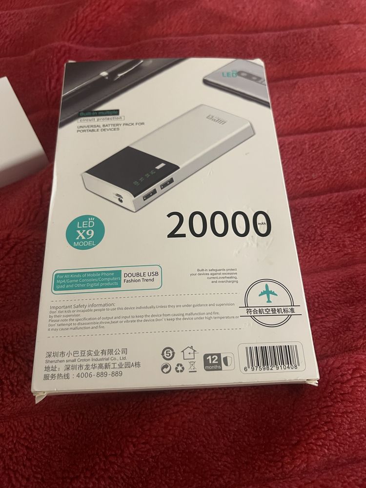 Powerbank 20.000mAH