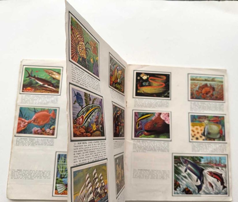 Caderneta Panorama Zoológico – 250 cromos. Completa.