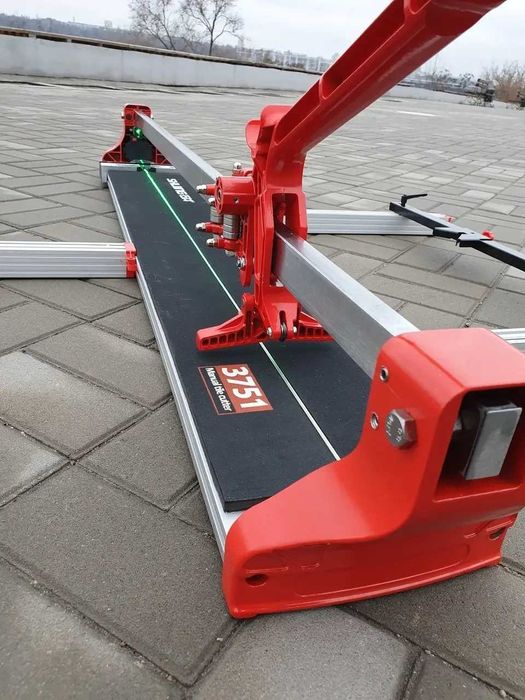 Плиткоріз ручний SHIJING 3751, 1200 мм з лазером зеленого кольору
