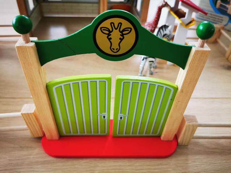 ZOO wybieg Playtive Lidl drewniany
