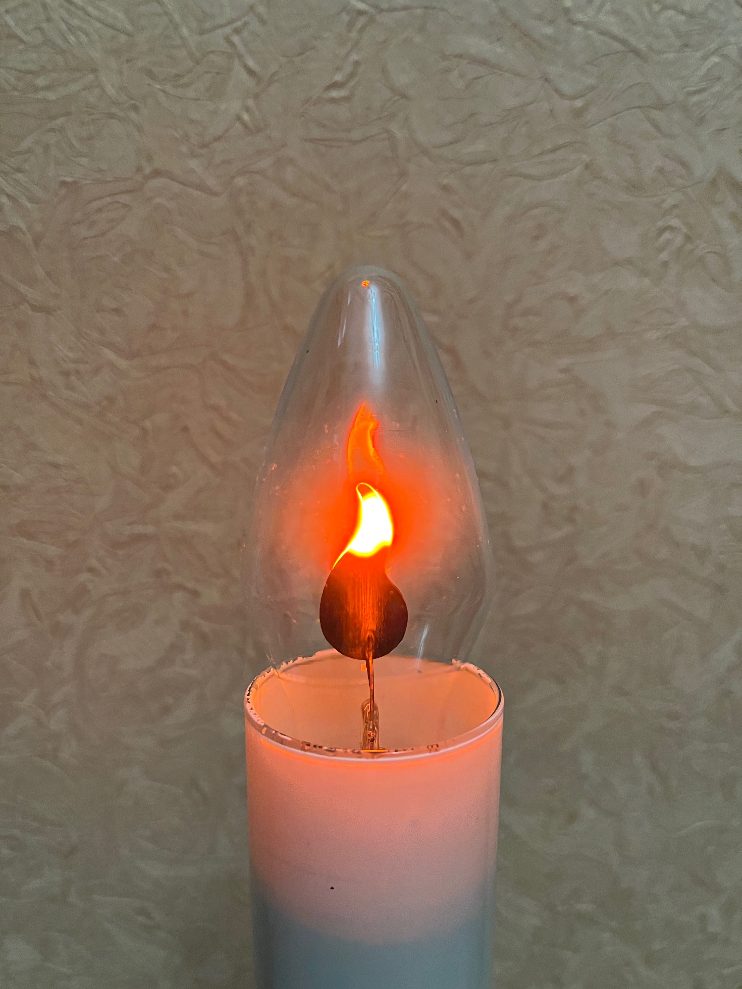 Лампа-свічка світильник нічник