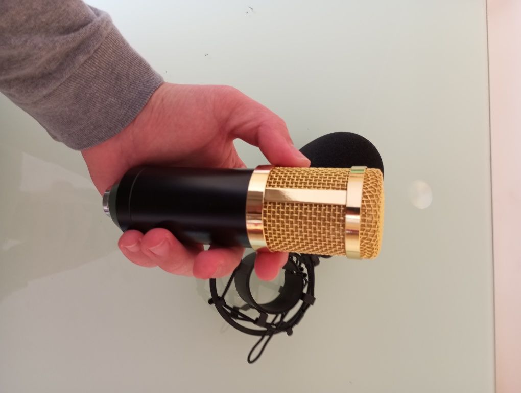 Microfone condensador XLR BM 800