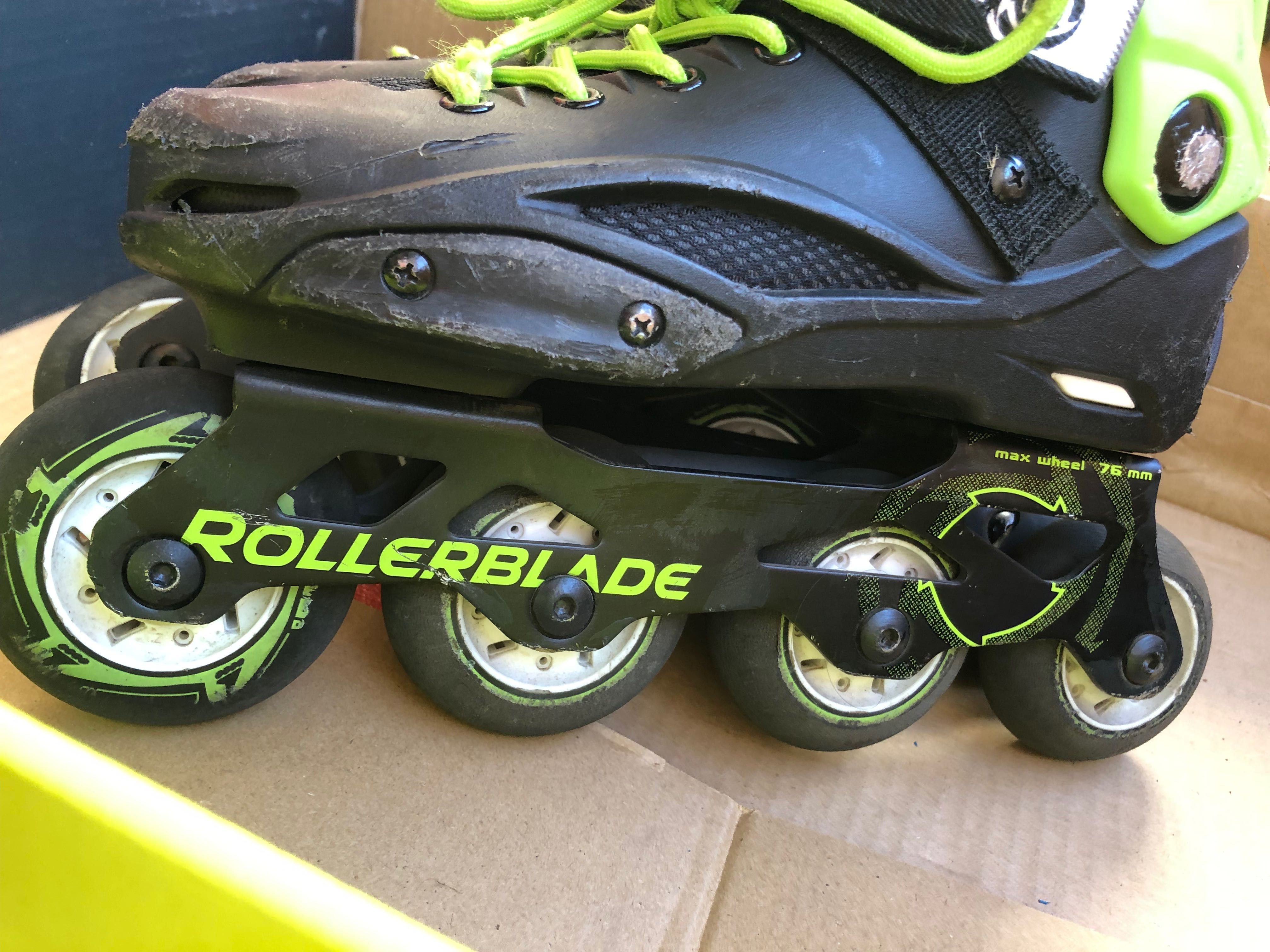 Rollerblade cyclone роликовые коньки размер 35-36.5