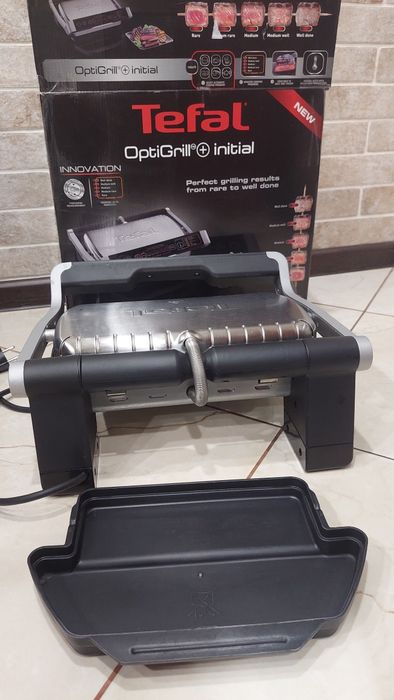 Гриль тефаль оптигриль tefal optigrill електрогриль