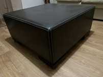 Mesa de centro em pele