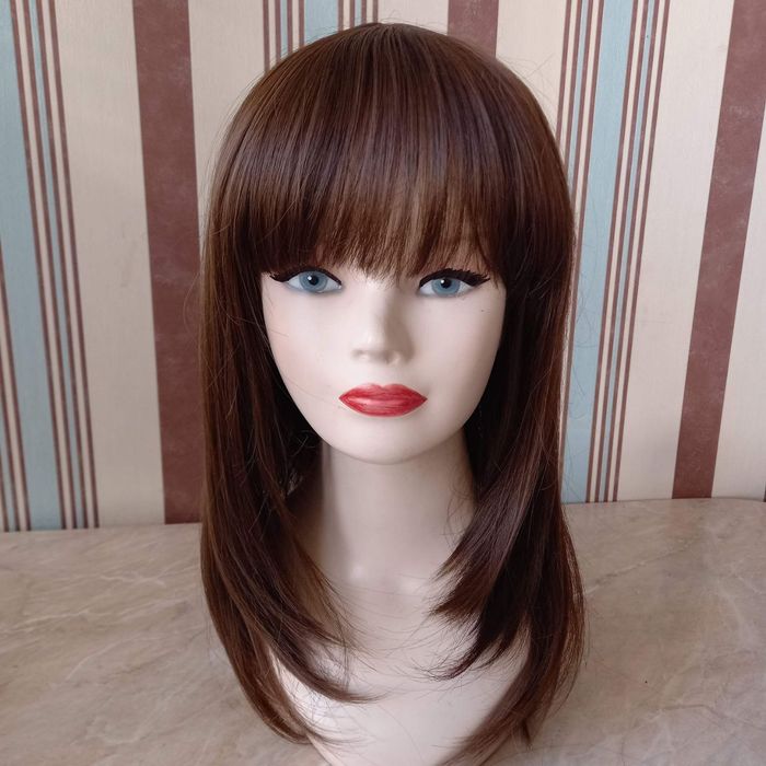 Парики хвосты шиньоны накладки термо волокно трассы волосы