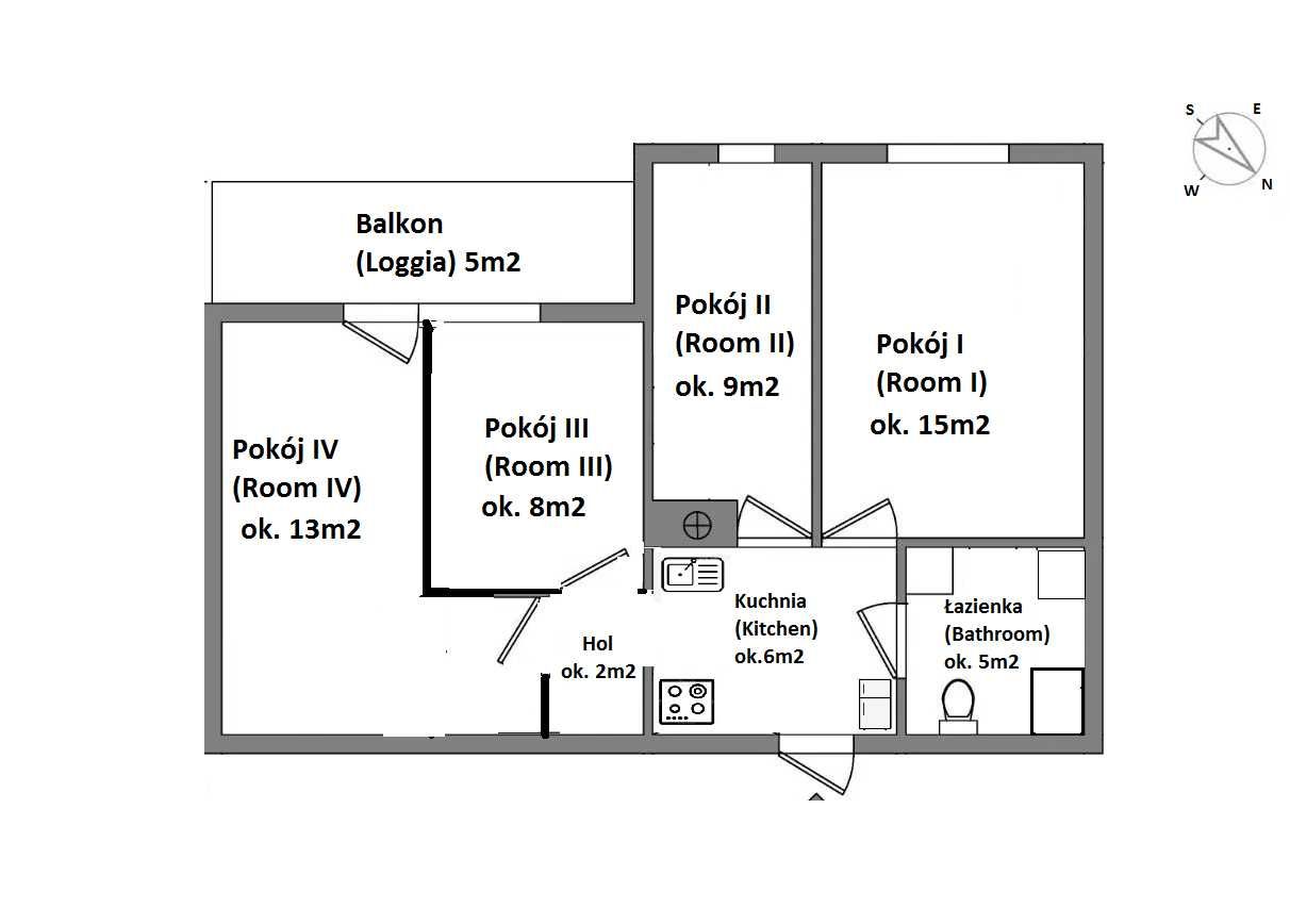 Pokój, room, wi-fi, clean, safety, super view, loggia, NEW, 01.08.2025