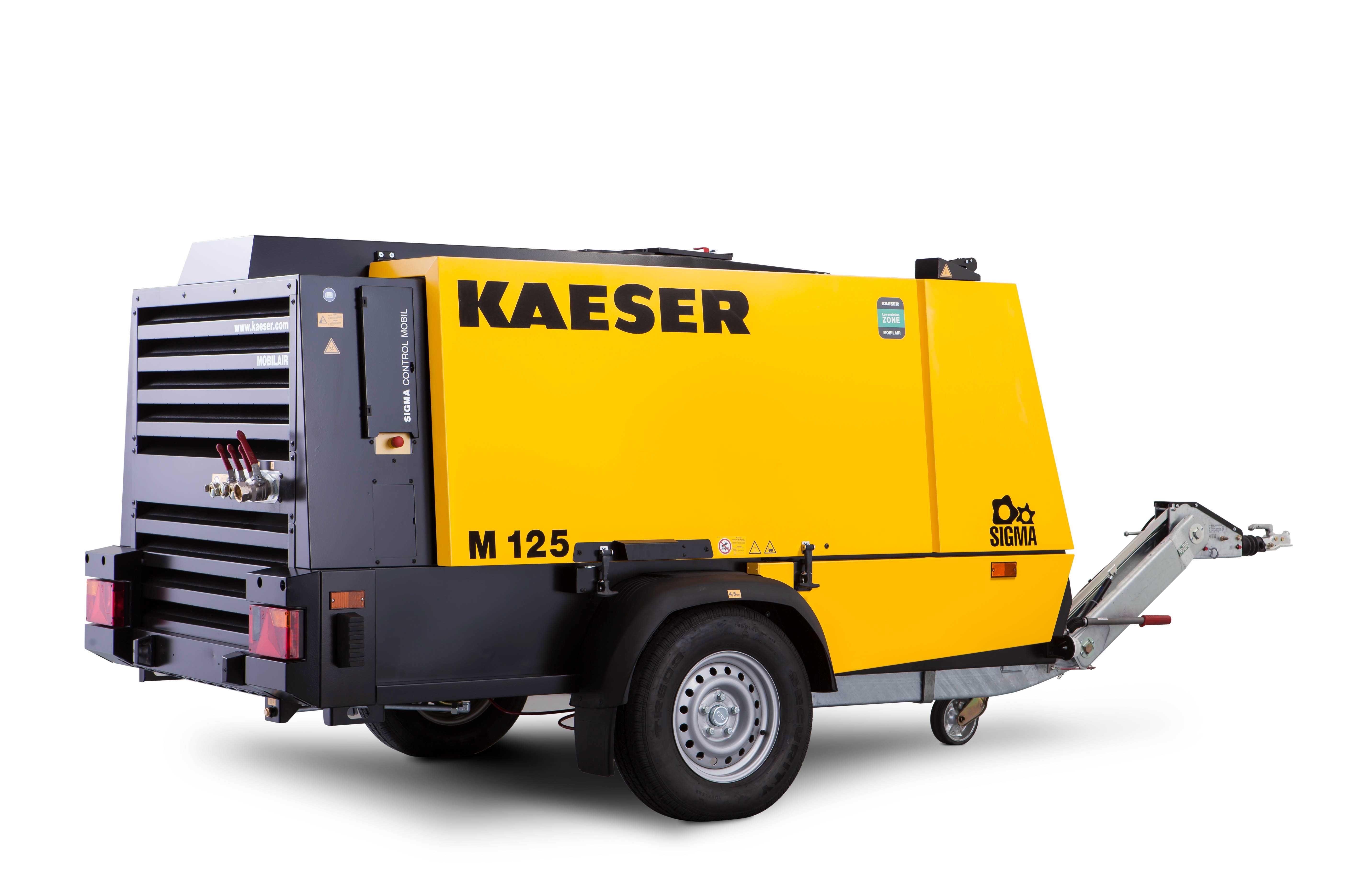 Serwis, naprawa kompresorów spalinowych ATLAS COPCO, KAESER