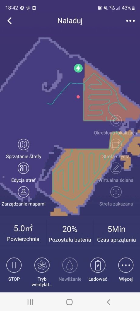 Robot sprzątający OZEANOS OT-VC-R1-LASER OKAZJA!