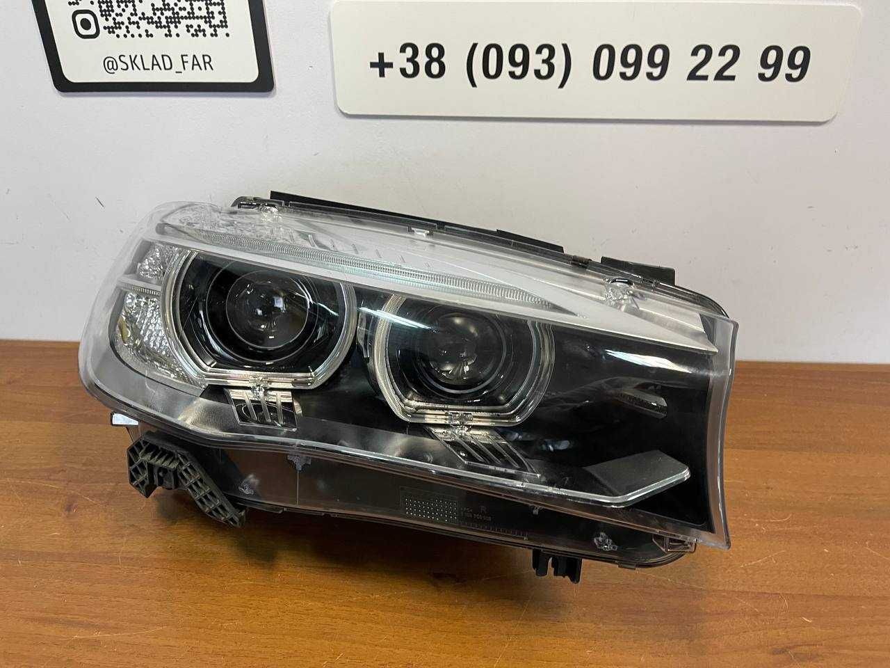 Фара фары BMW X5 F15 X6 F16 bi xenon БМВ Ф15 Ф16 ксенон