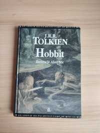 Hobbit tolkien j.r.r. ilustracje alan lee amber albo tam i z powrotem