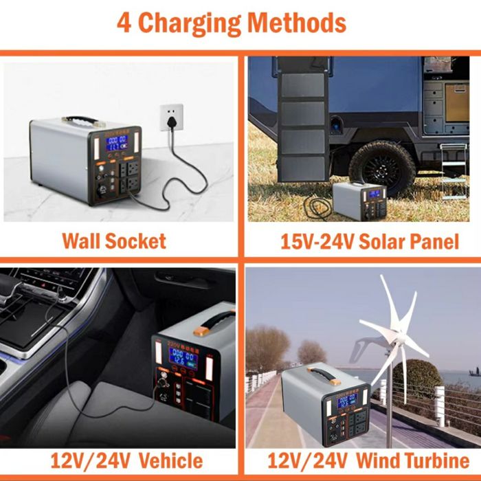 Зарядна станція портативна 600 Вт/900W.