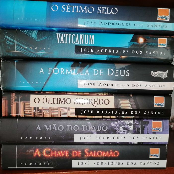 Vários Livros de José Rodrigues dos Santos como novos e sem danos