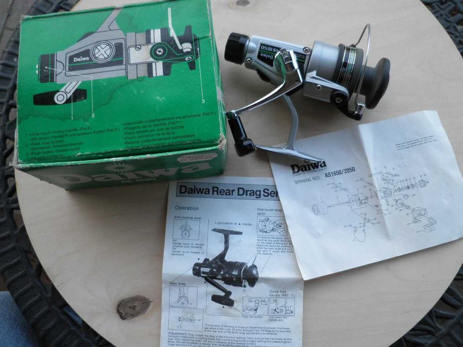 kołowrotek DAIWA AS 1650 kolekcjonerski Korea
