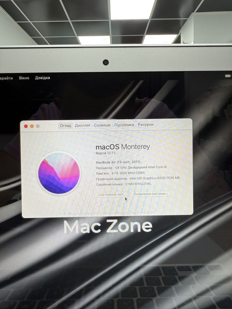 Як новий| Macbook Air 2017(2018) | I5•8Gb•256Gb | Гарантія Макбук Київ