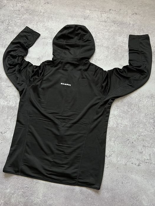 Л(size) Нова! Чоловіча трекінгова термо кофта Mammut з капюшоном