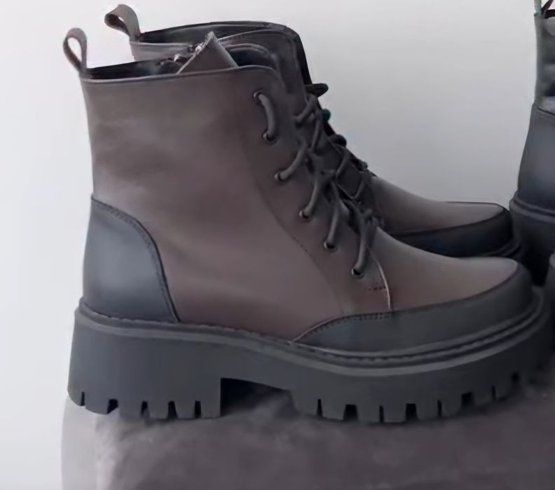 Ботинки шкіряні жіночі демі