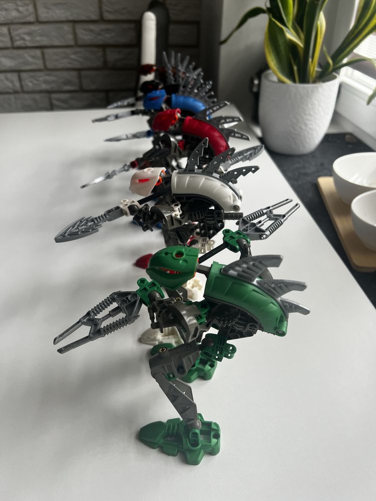 Lego Bionicle Rahkshi 6szt, cala seria